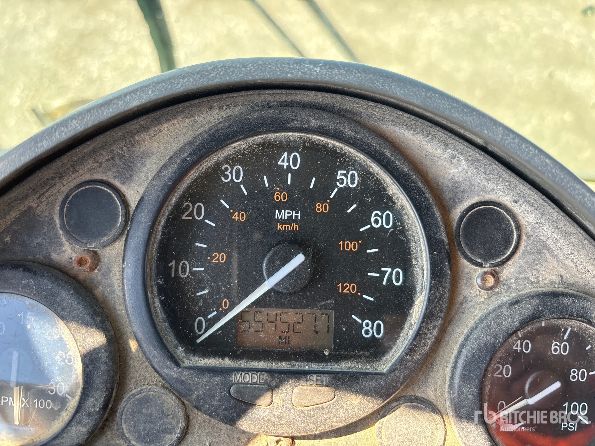 General Appearance with Hour Meter / Odometer