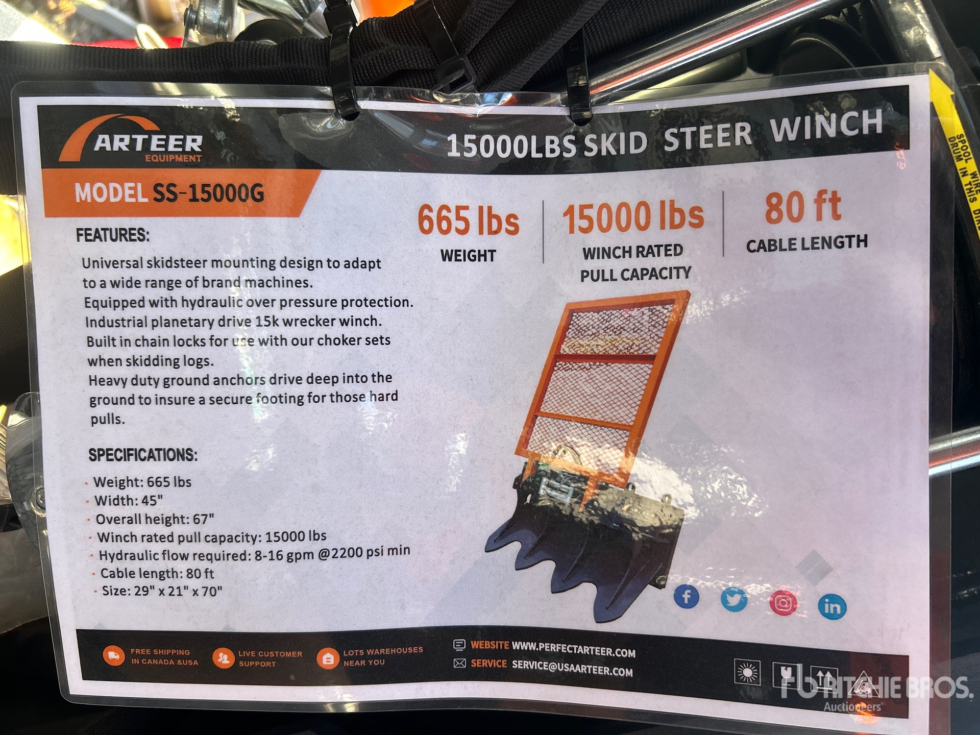 General Appearance with Picture, Left Front Corner