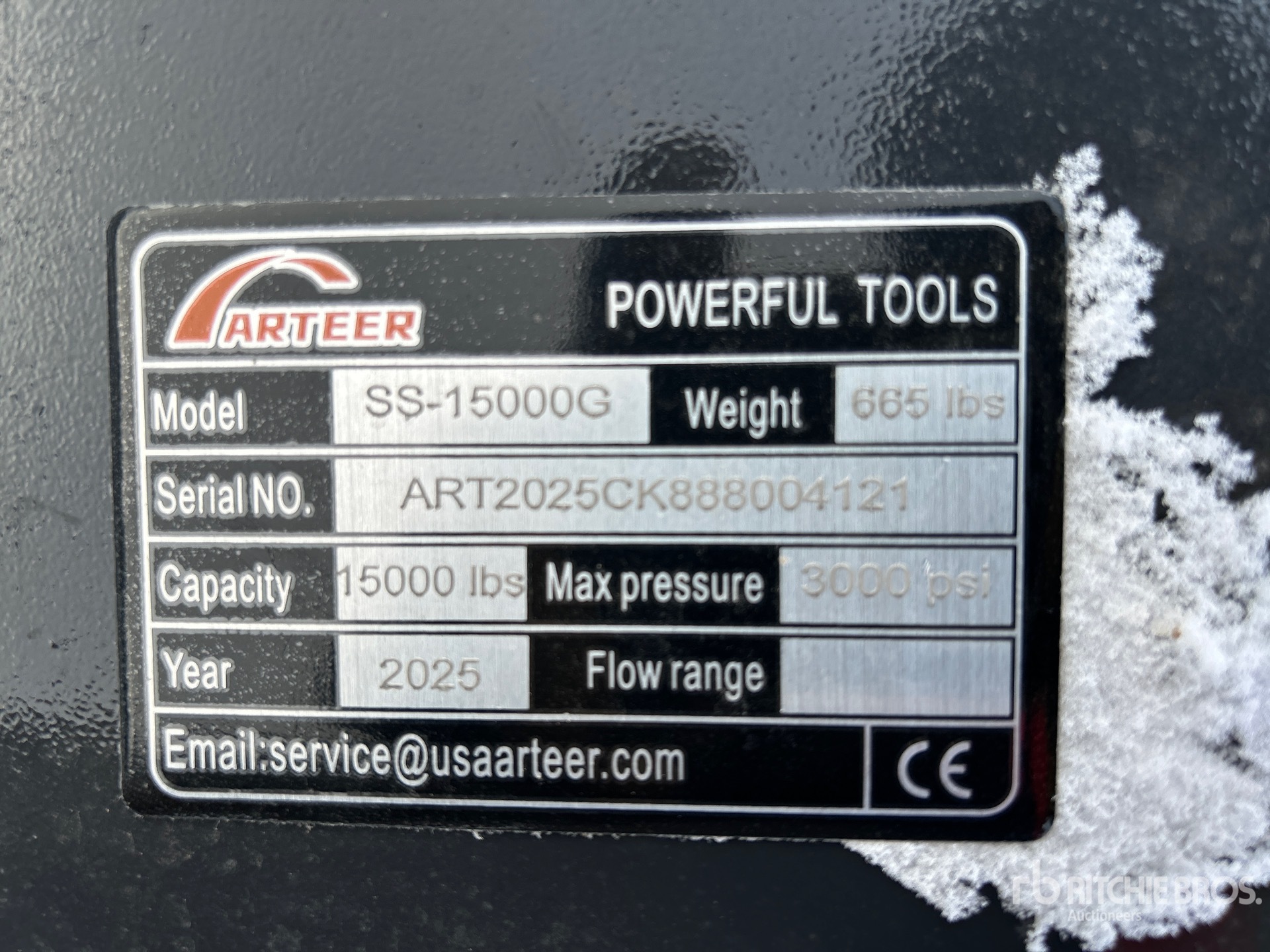 General Appearance with N.º de serie/VIN