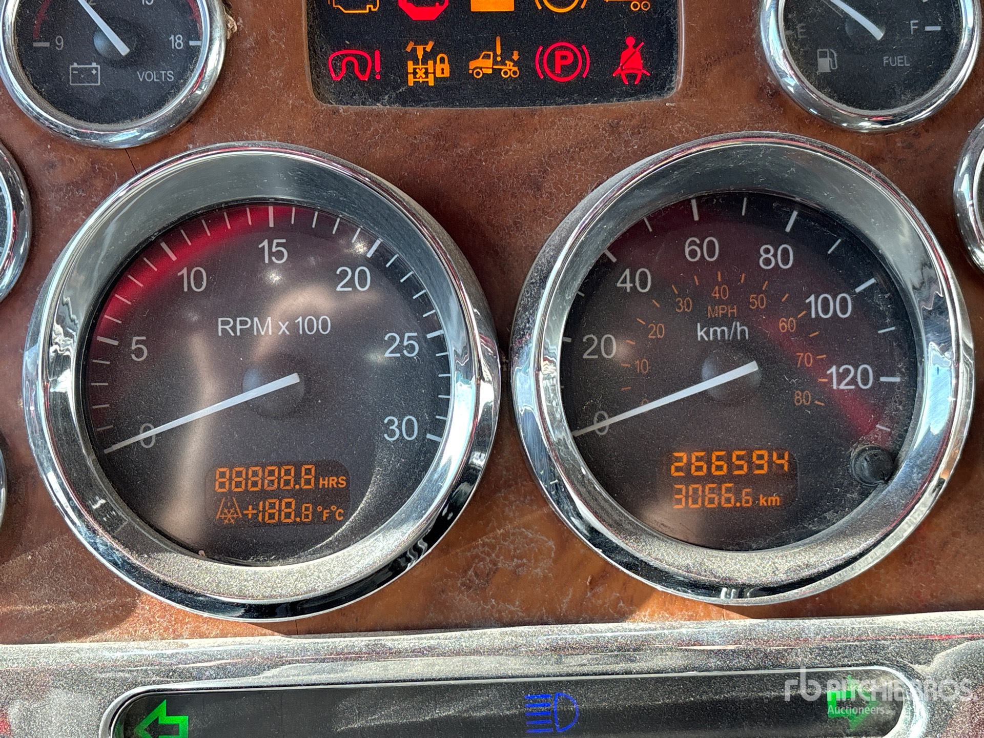 General Appearance with Hour Meter / Odometer