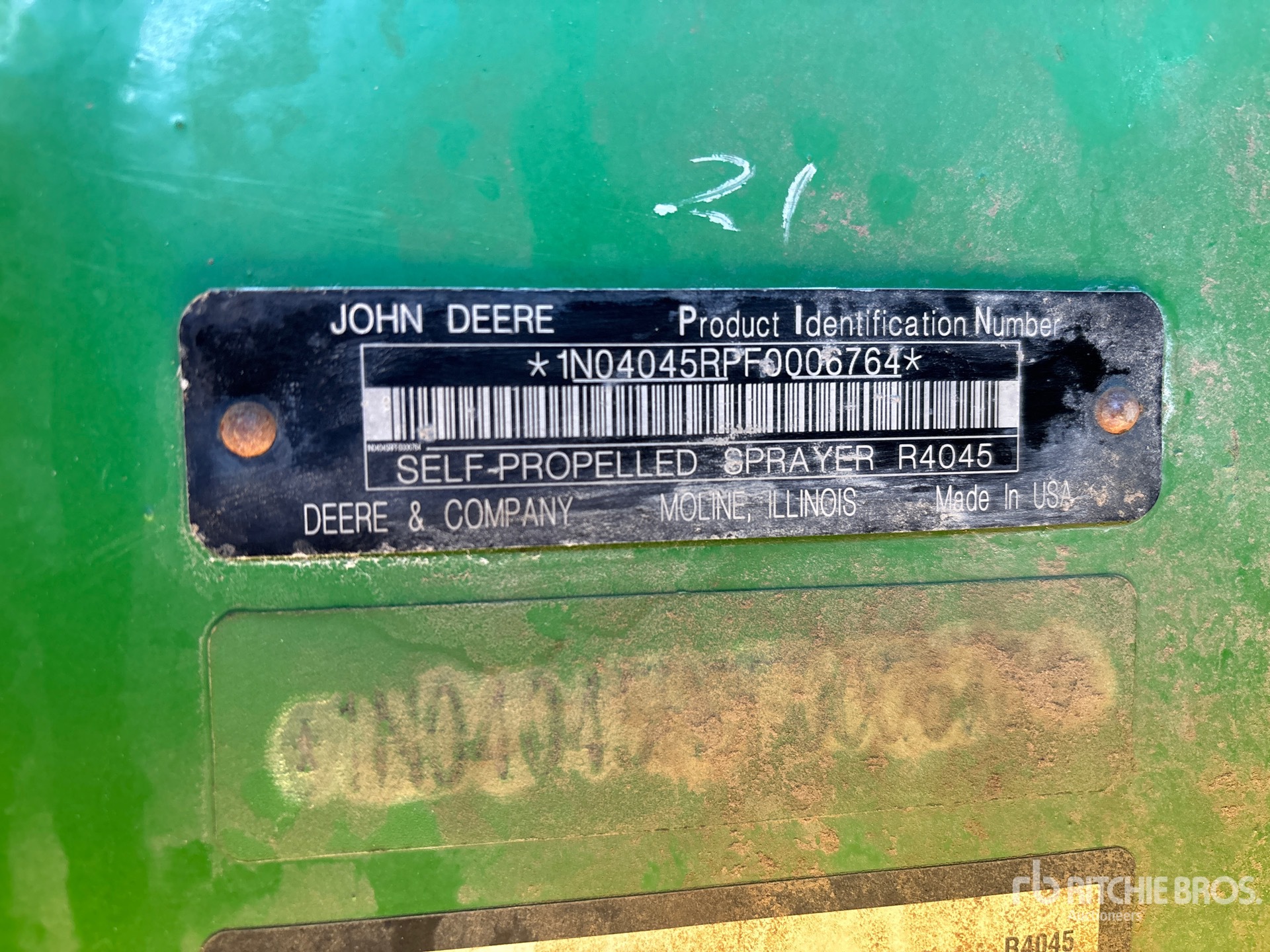 General Appearance with Numéro de série/Numéro d'identification du véhicule automobile