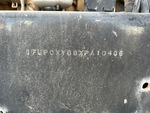 General Appearance with Second Serial Number/VIN Photo