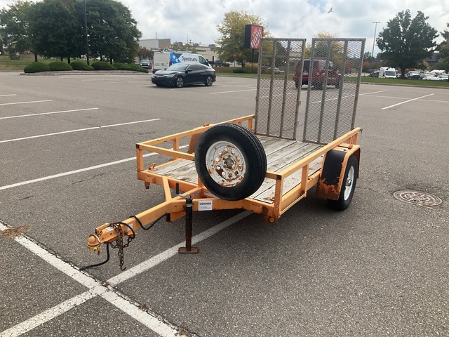 2016 Ohio Steel UTL5008HDR S/A 8 ft Utility Trailer
