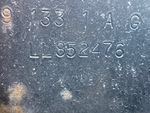 General Appearance with Second Serial Number/VIN Photo
