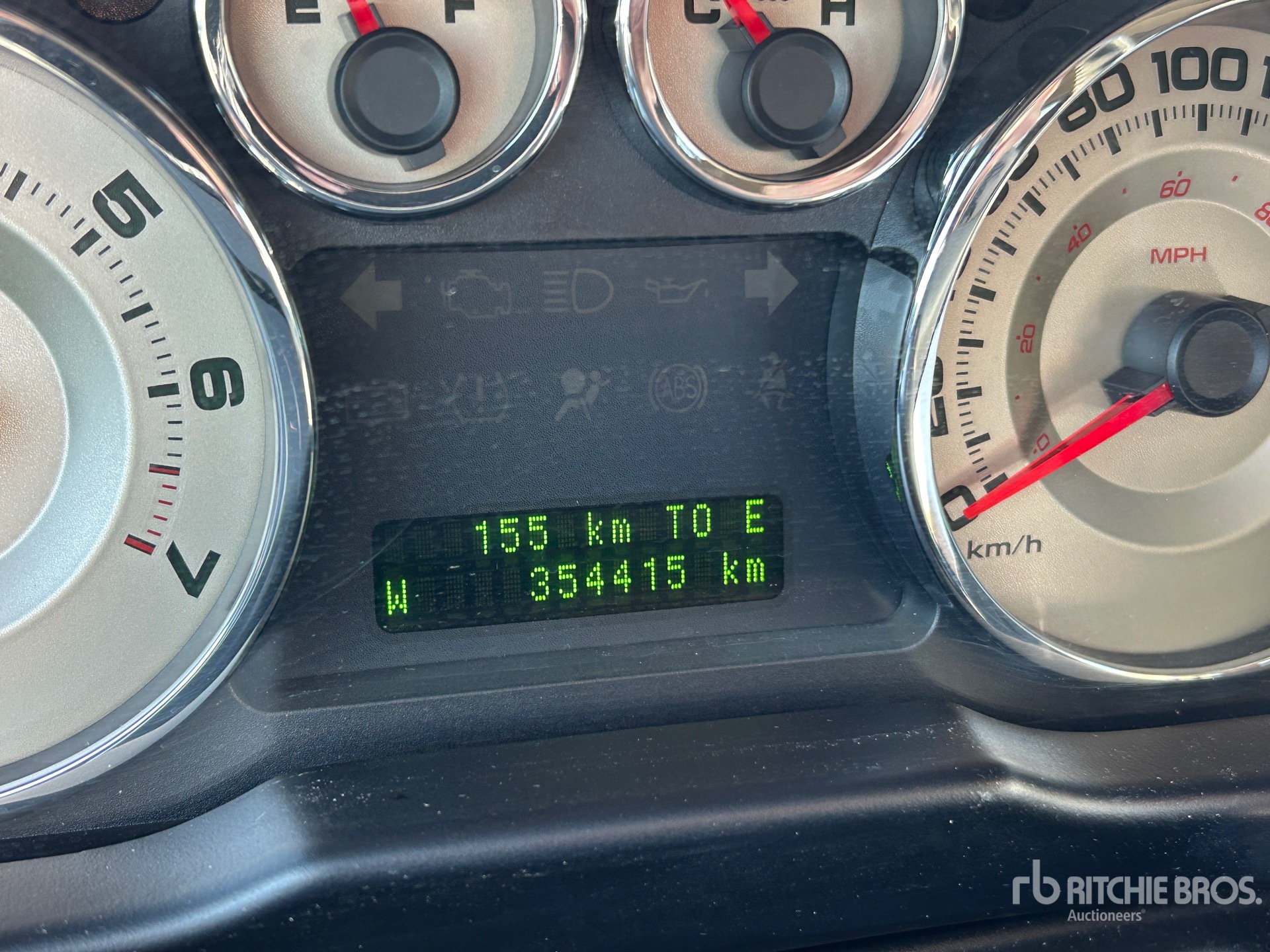General Appearance with Hour Meter / Odometer