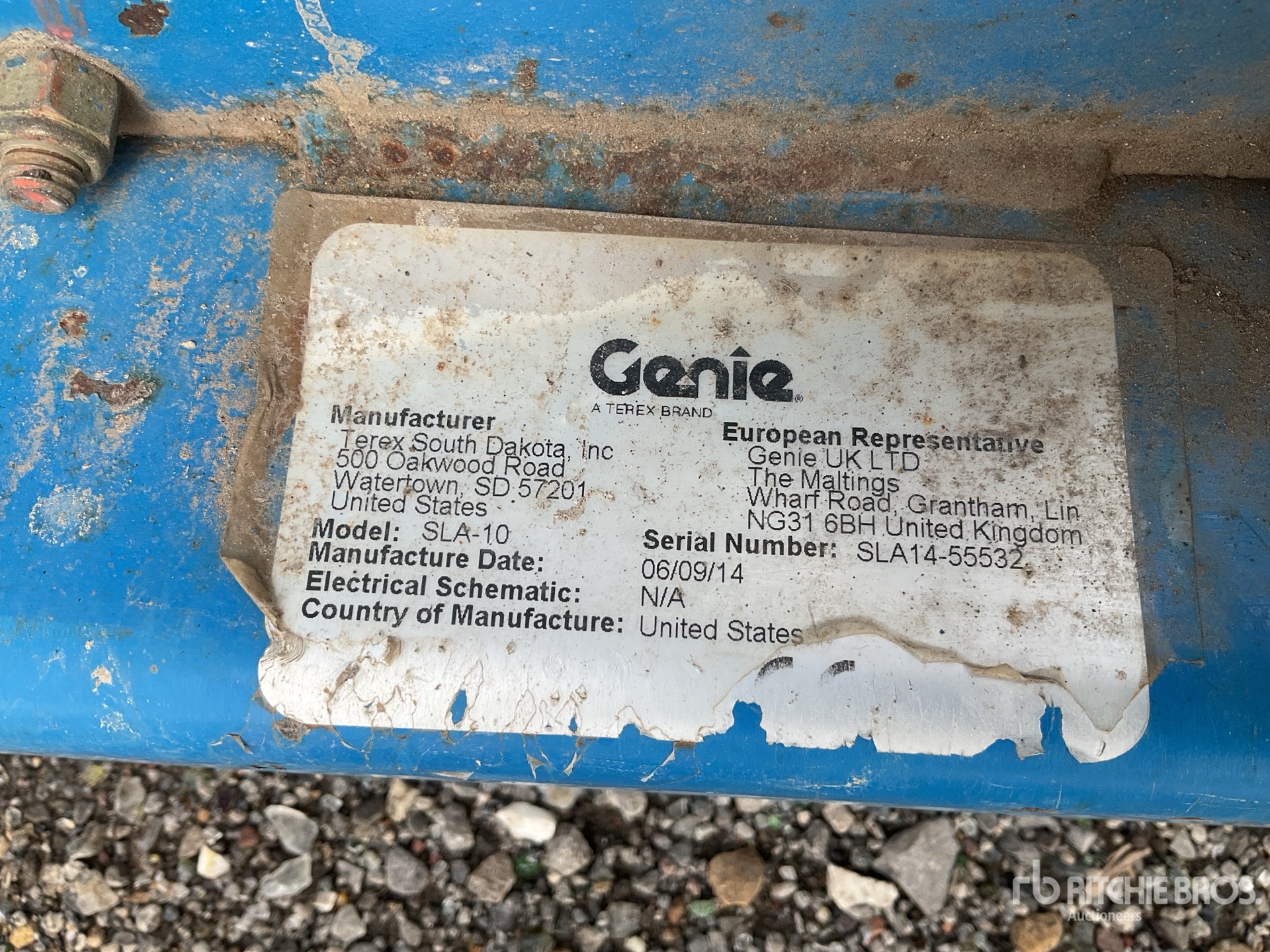 General Appearance with Seriennummer / FIN