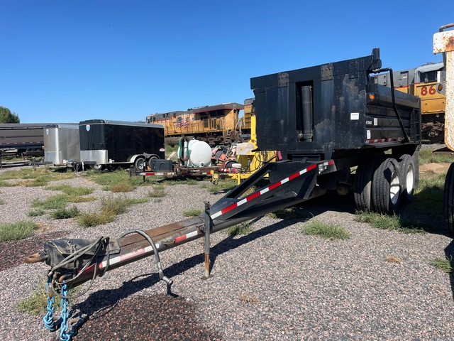 1986 Timpte Dump Trailer 12 ft T/A Drawbar Landscape materials End Dump Trailer 1986 Timpte Dump Trailer 12 ft T/A Drawbar Landscape materials End Dump Trailer