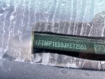 General Appearance with Second Serial Number/VIN Photo