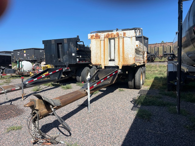 1986 Timpte Dump Trailer T/A Drawbar Landscape materials End Dump Trailer 1986 Timpte Dump Trailer T/A Drawbar Landscape materials End Dump Trailer