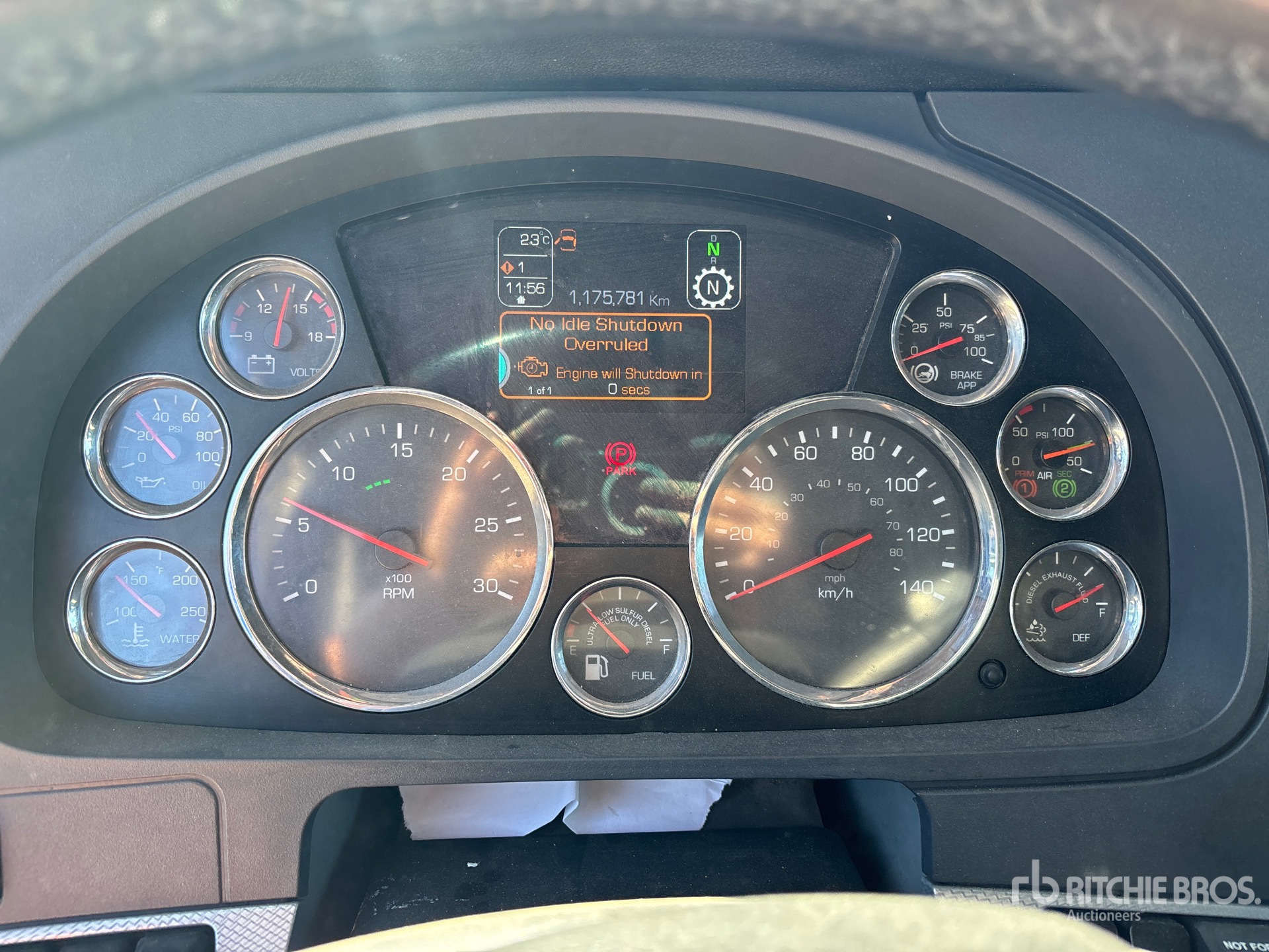 General Appearance with Hour Meter / Odometer