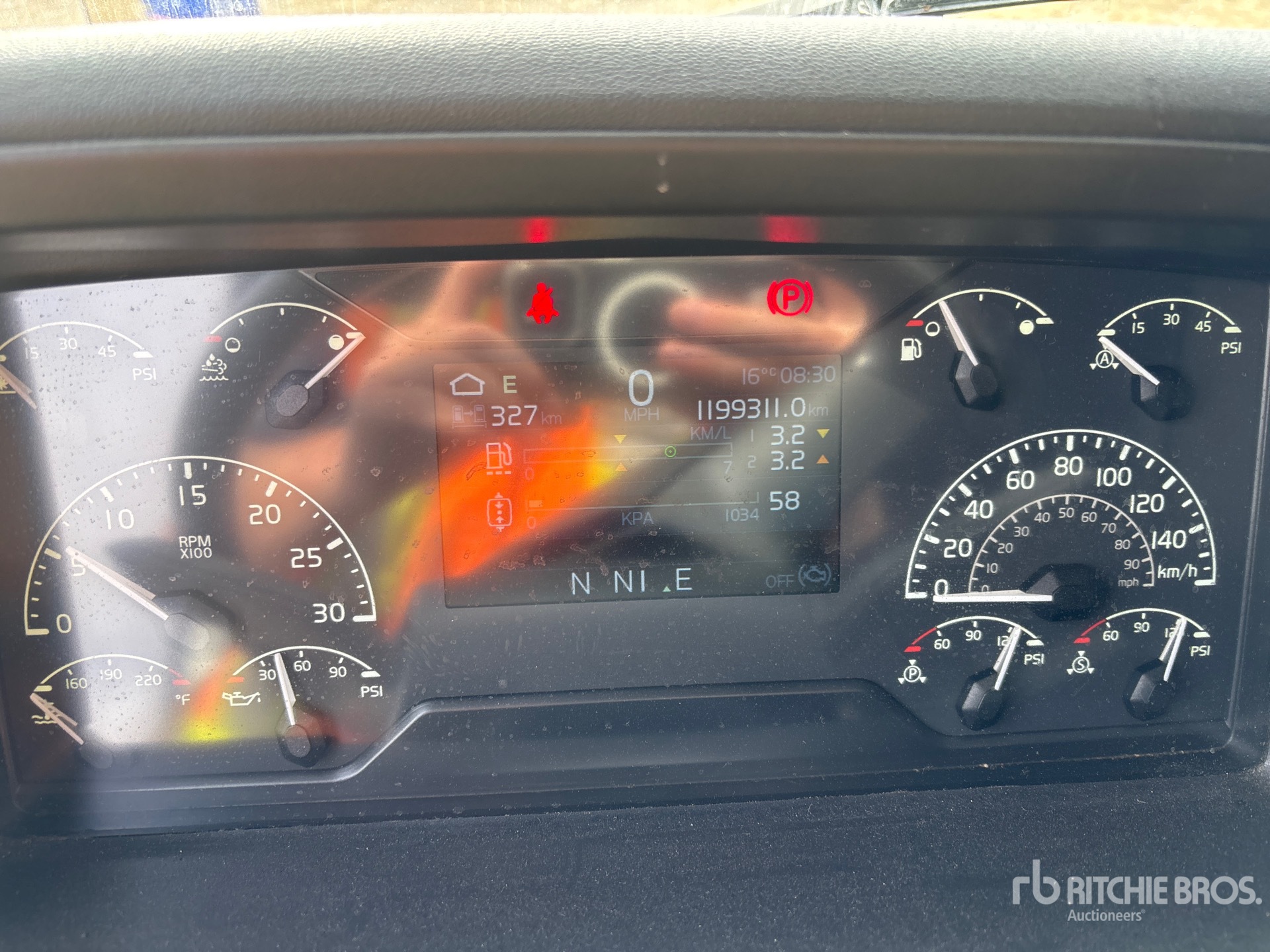 General Appearance with Hour Meter / Odometer