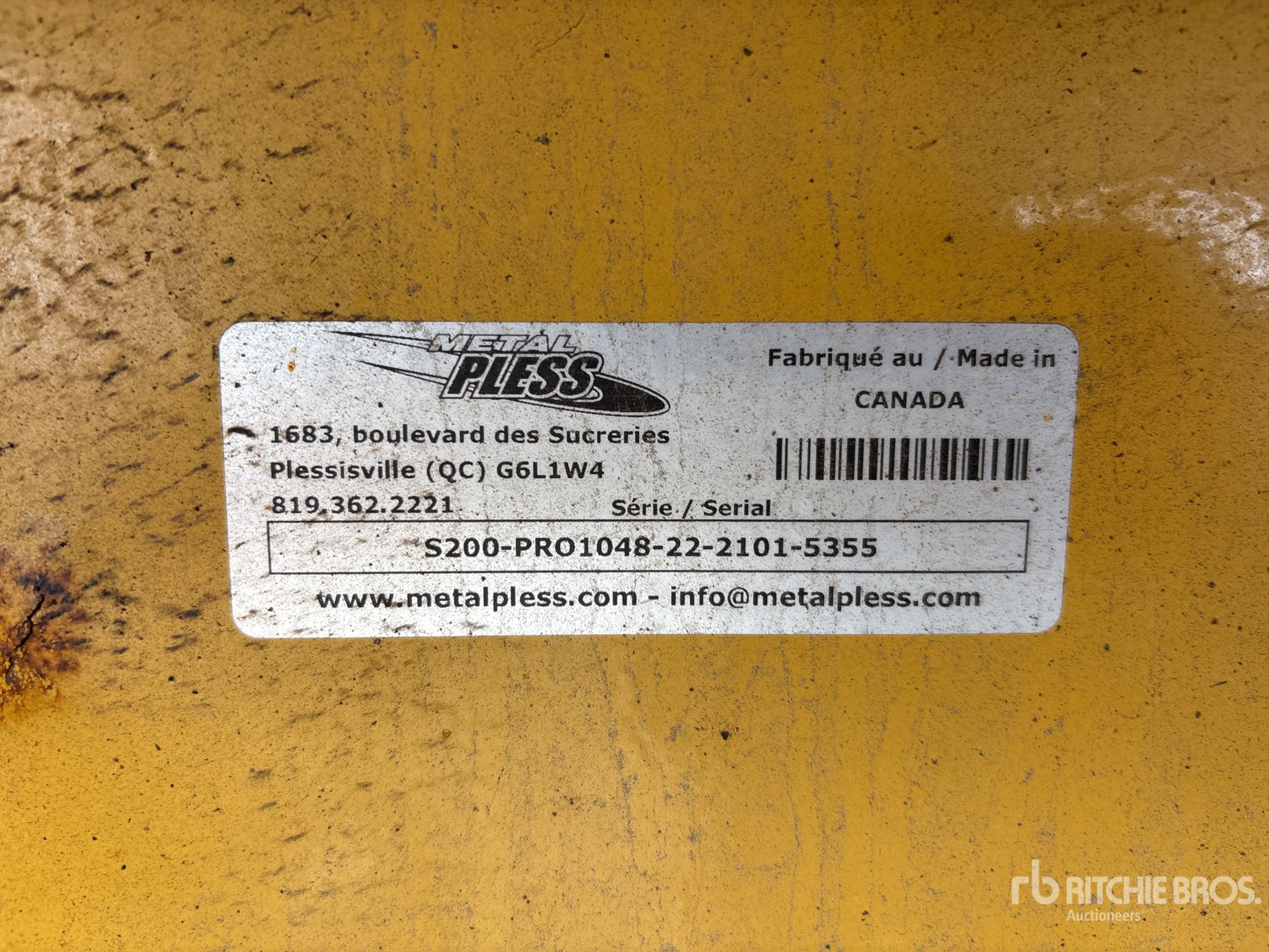General Appearance with Seriennummer / FIN
