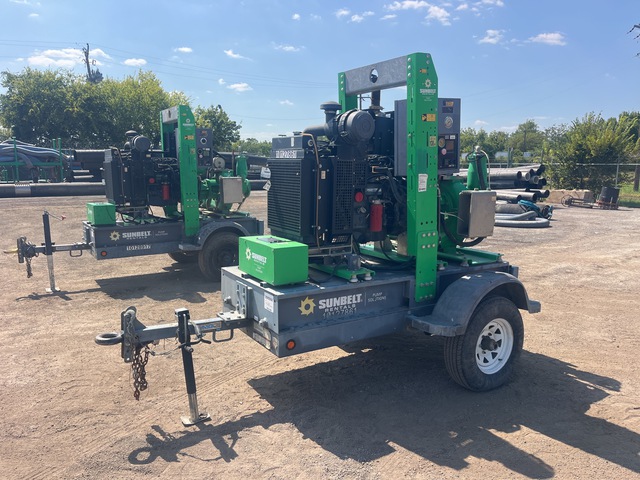2019 Atlas Copco PAS 150 HF T4F Trailer-Mounted Water Pump (Inoperable)