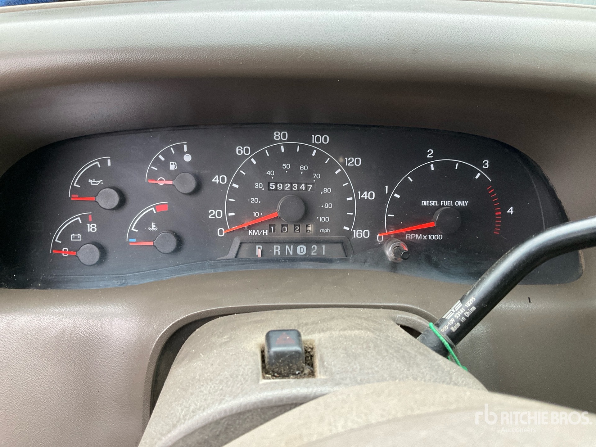 General Appearance with Hour Meter / Odometer