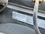 Engine with Emission Label
