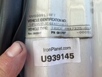 General Appearance with Second Serial Number/VIN Photo