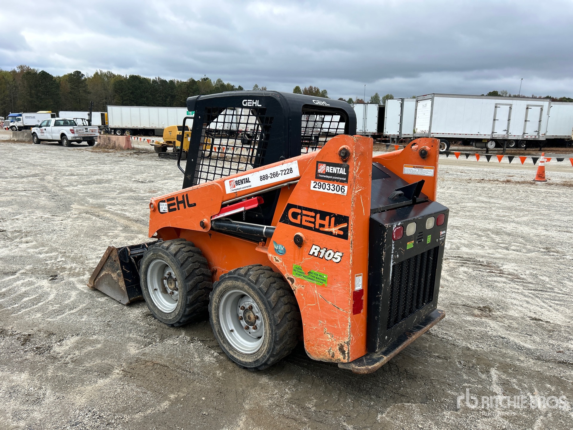 General Appearance with Picture, Left Rear Corner