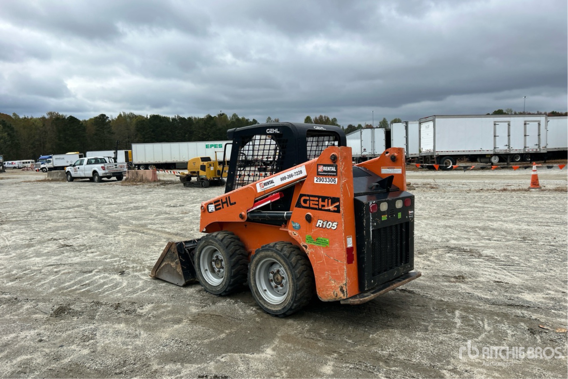 General Appearance with Picture, Left Rear Corner