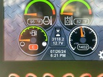 General Appearance with Hour Meter / Odometer