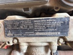 Engine with Emission Label