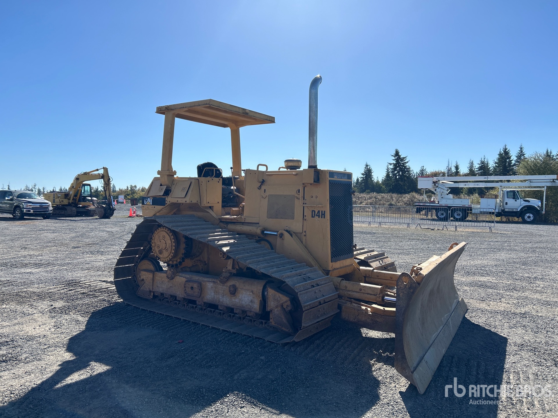 TOPADOR FRONTAL 1991 CATERPILLAR D4H