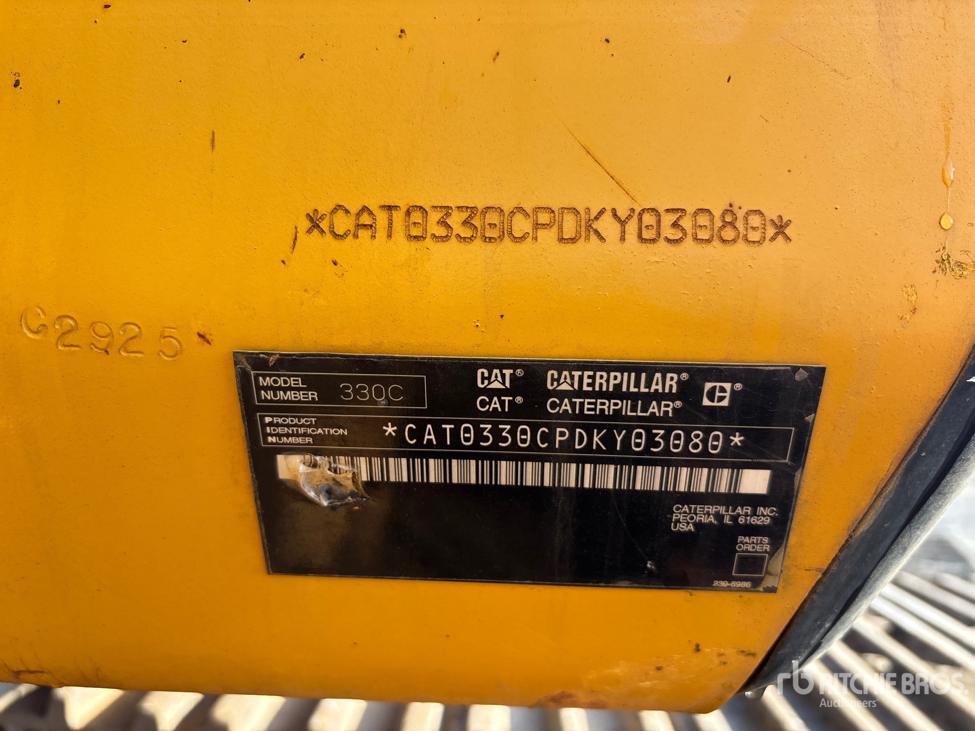 EXCAVADORA 2005 CATERPILLAR 330CL