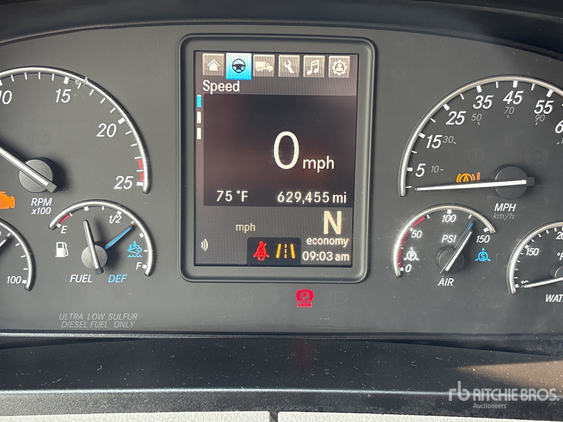 General Appearance with Hour Meter / Odometer