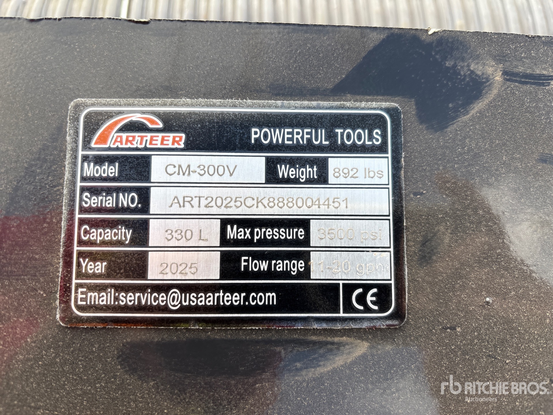 General Appearance with Seriennummer / FIN