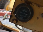 Upper Control Station with Hour Meter Reading