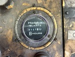 Upper Control Station with Hour Meter Reading
