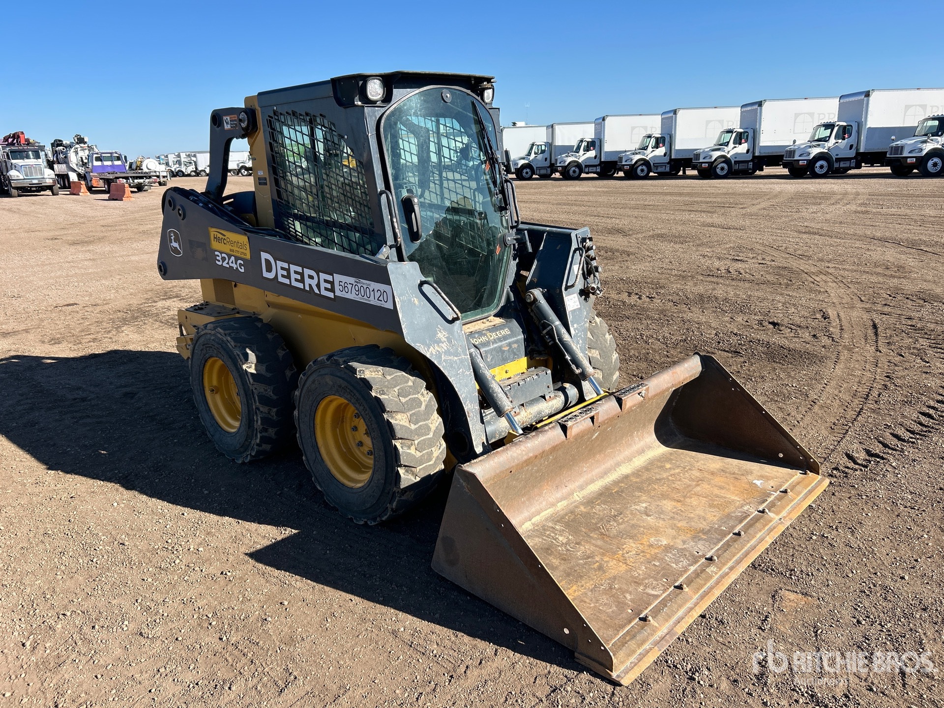 MINI CARGADOR SOBRE RUEDAS 2019 JOHN DEERE STEER