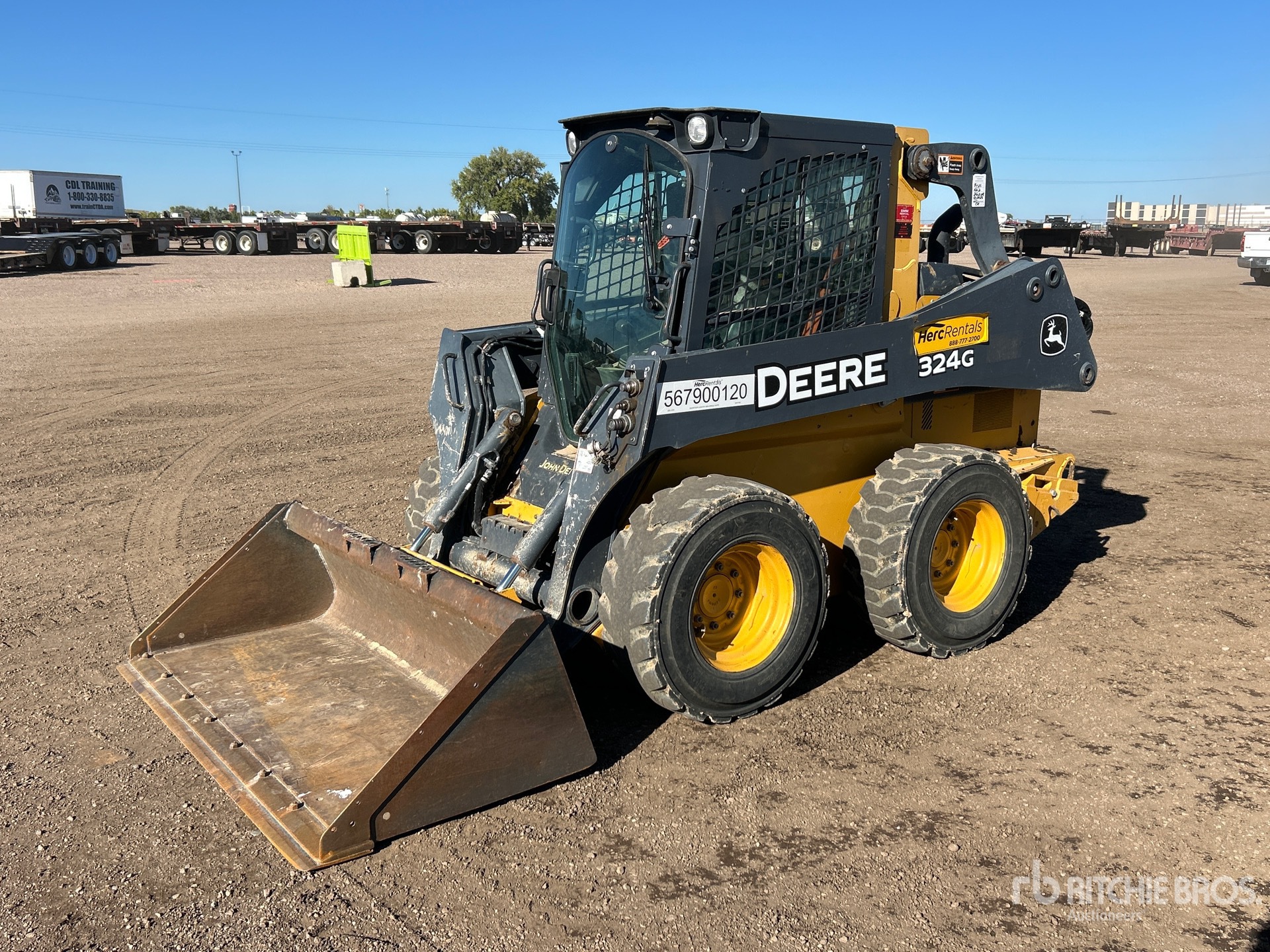 MINI CARGADOR SOBRE RUEDAS 2019 JOHN DEERE STEER