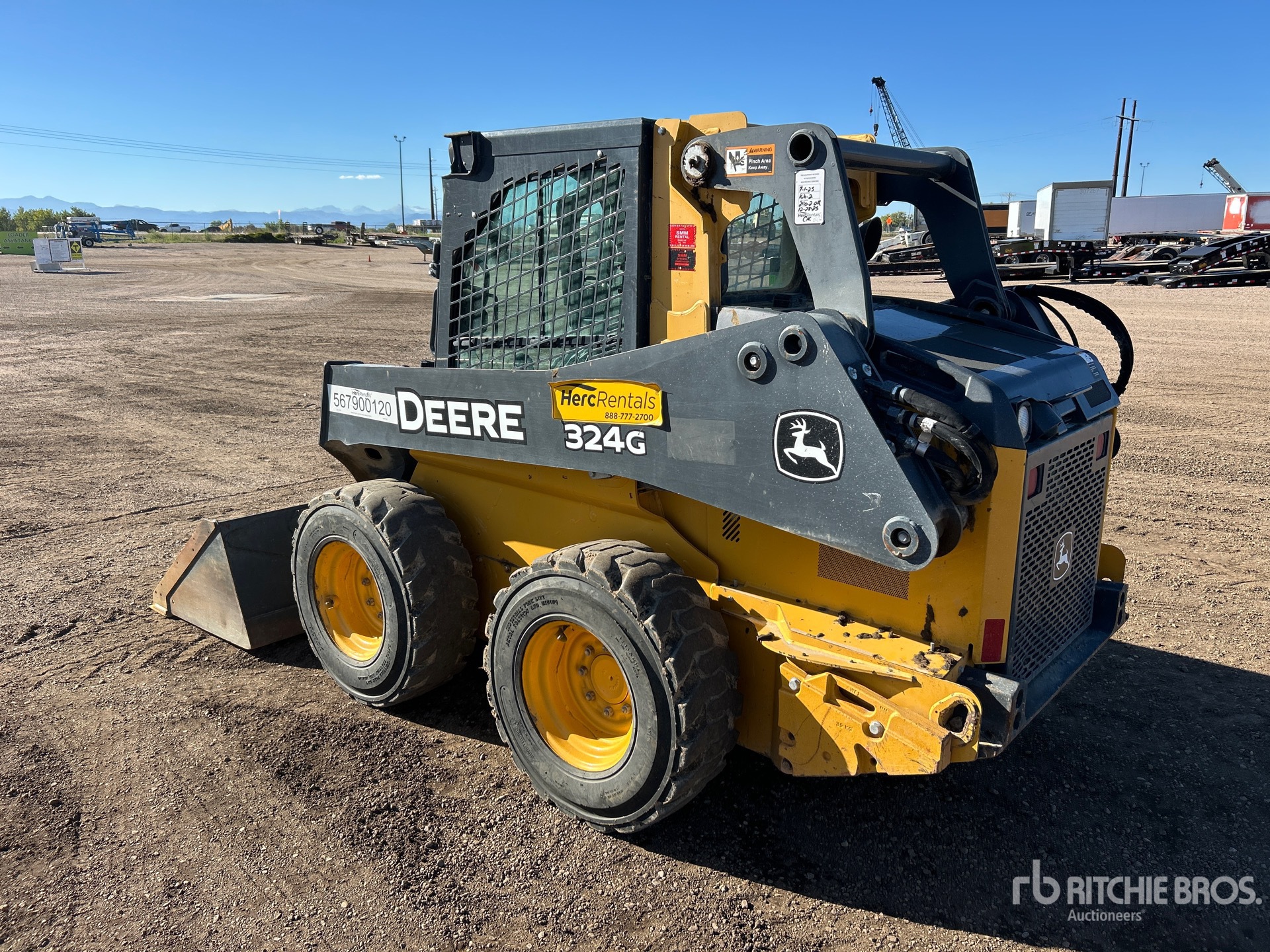 MINI CARGADOR SOBRE RUEDAS 2019 JOHN DEERE STEER