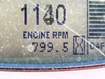 General Appearance with Hour Meter / Odometer