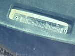 General Appearance with Second Serial Number/VIN Photo