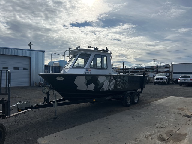 2000 Sea Ark Trooper Work Boat w/2015 CTW Trailer