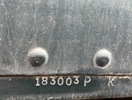 General Appearance with Second Serial Number/VIN Photo