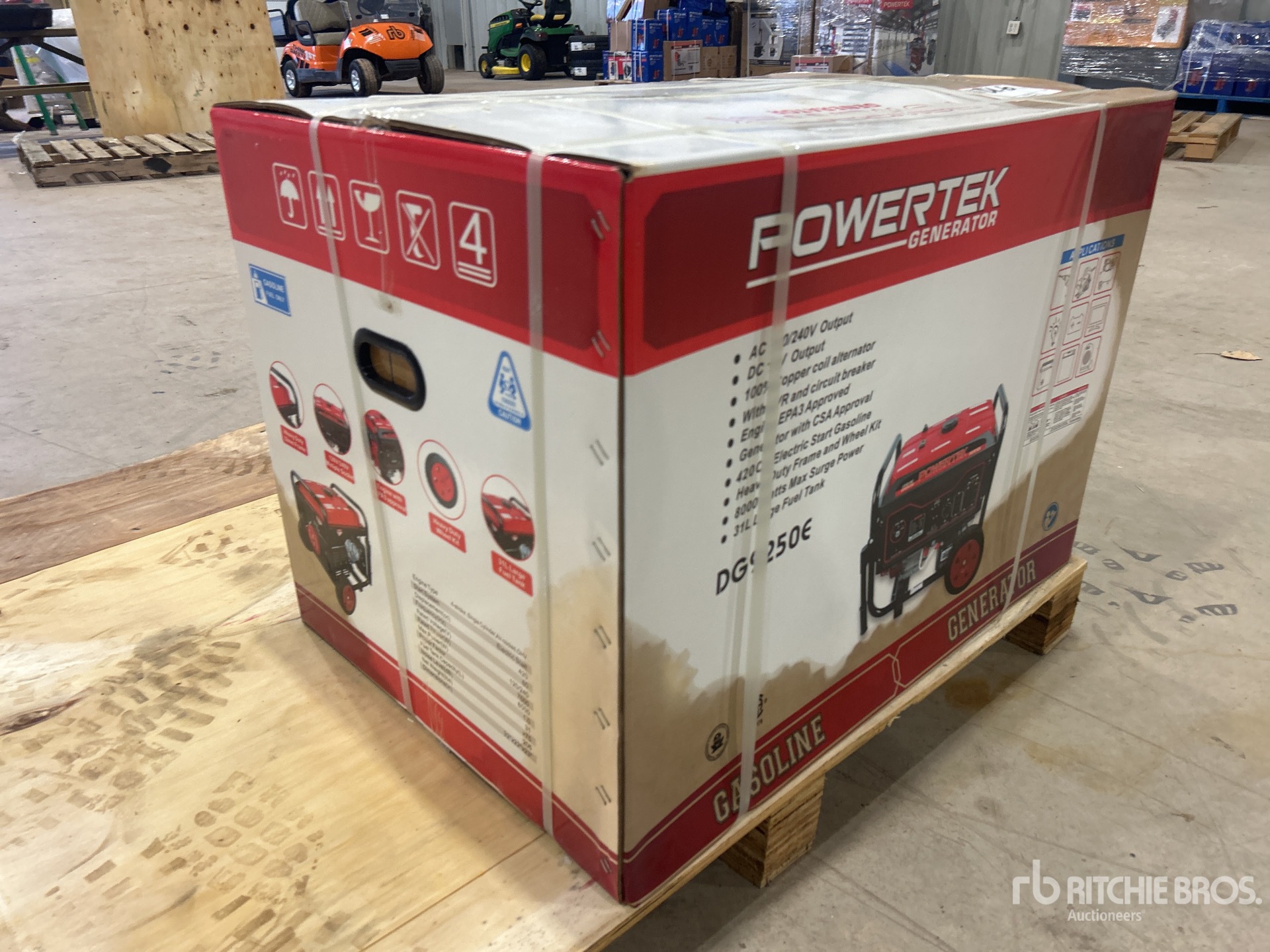 General Appearance with Picture, Right Front Corner