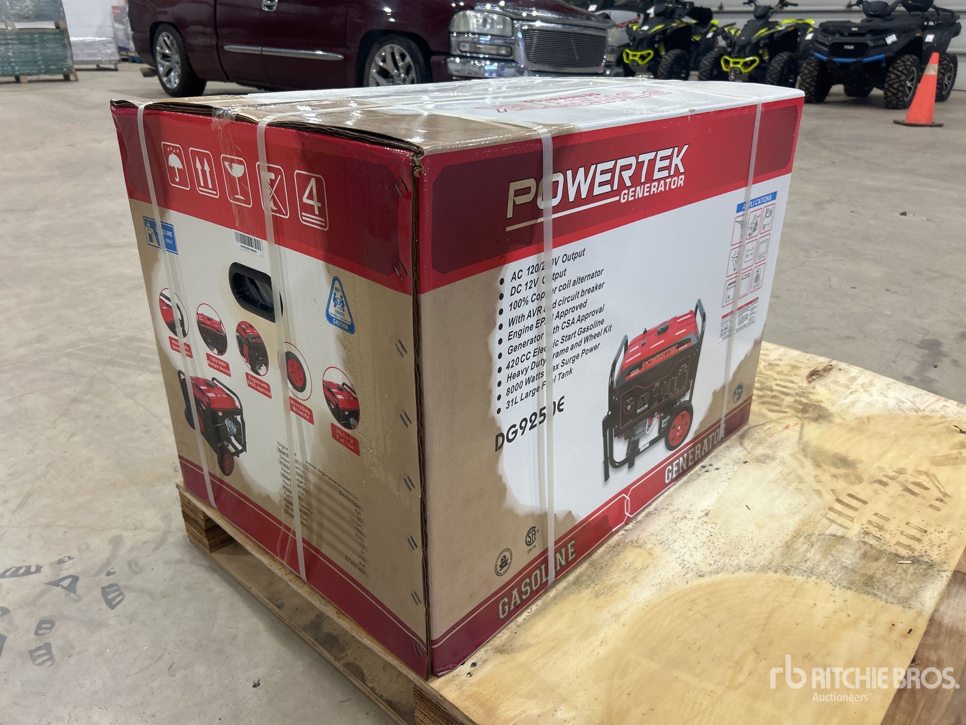 General Appearance with Picture, Left Rear Corner