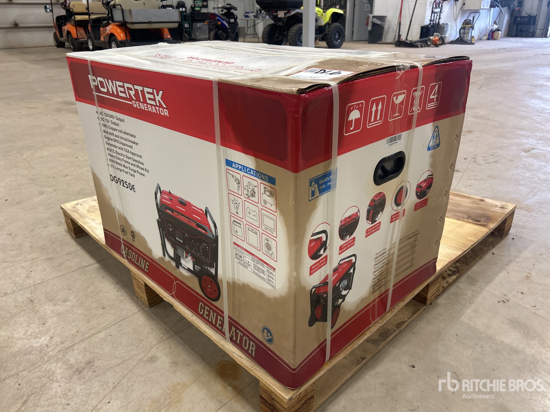 General Appearance with Picture, Left Front Corner