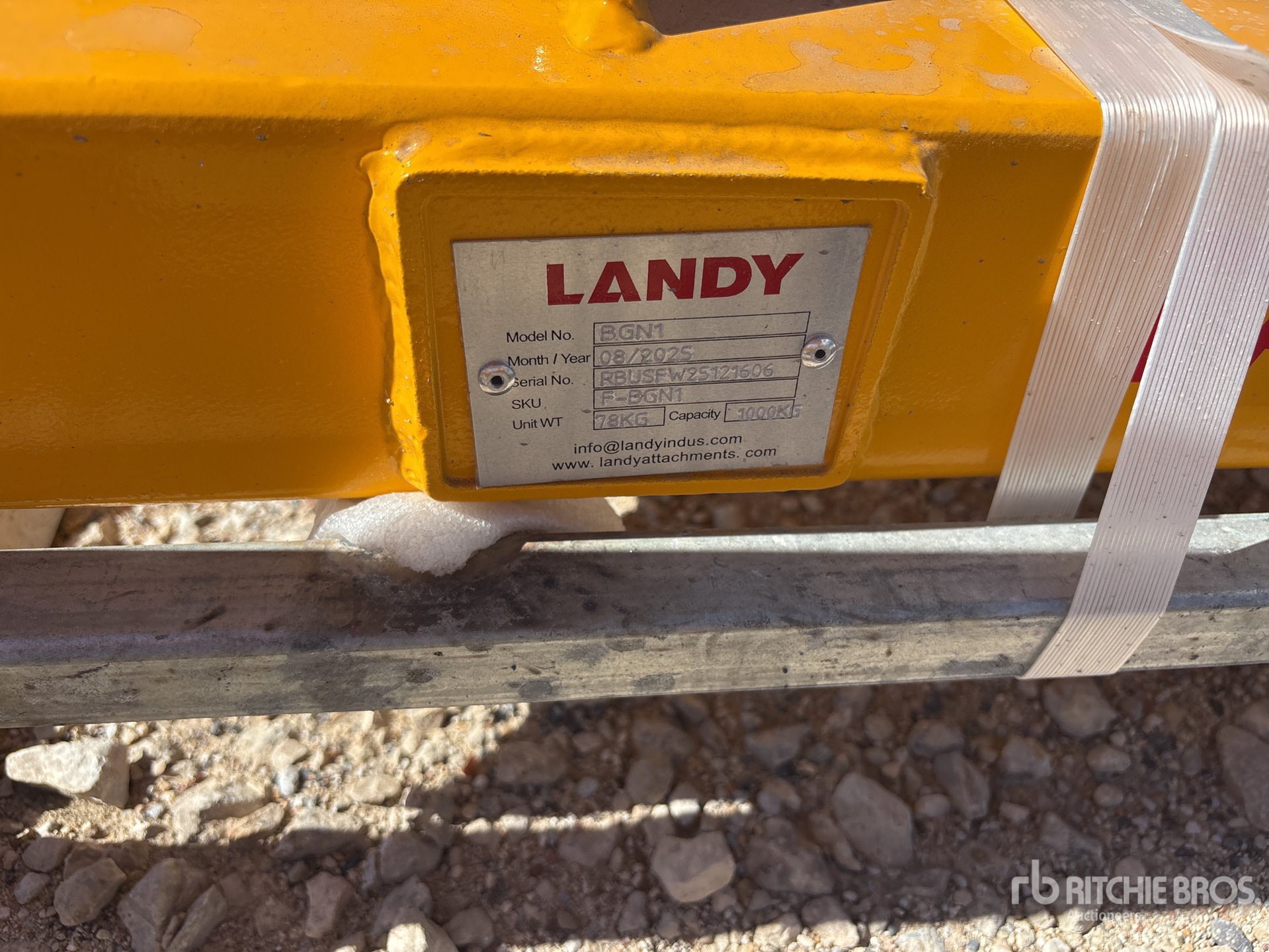 General Appearance with N.º de serie/VIN