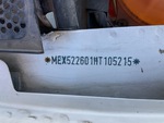 General Appearance with Second Serial Number/VIN Photo