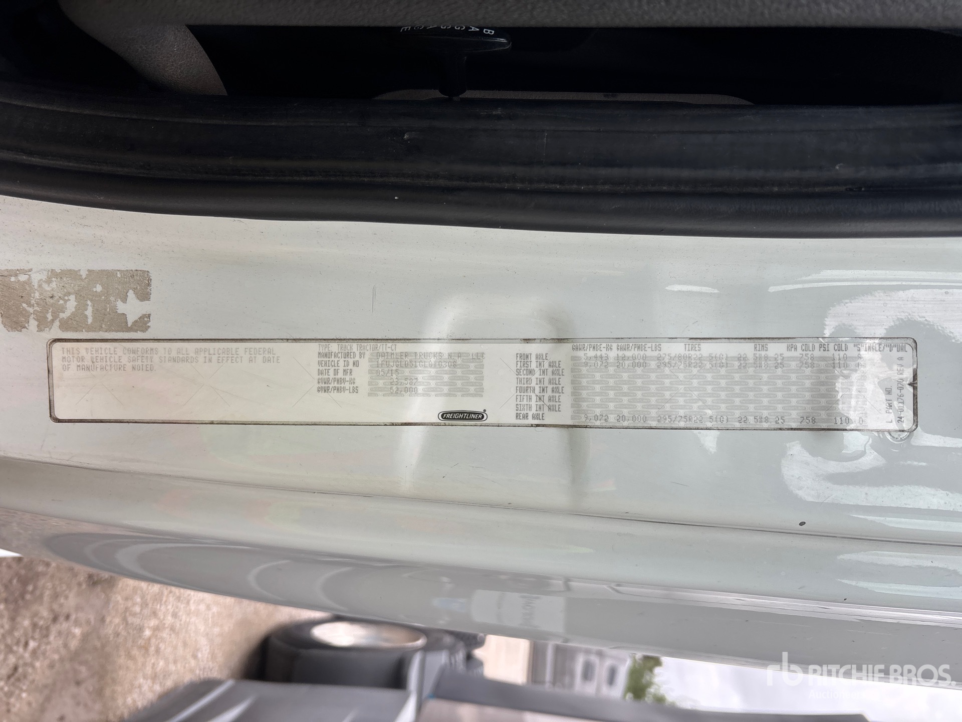 General Appearance with Seriennummer / FIN