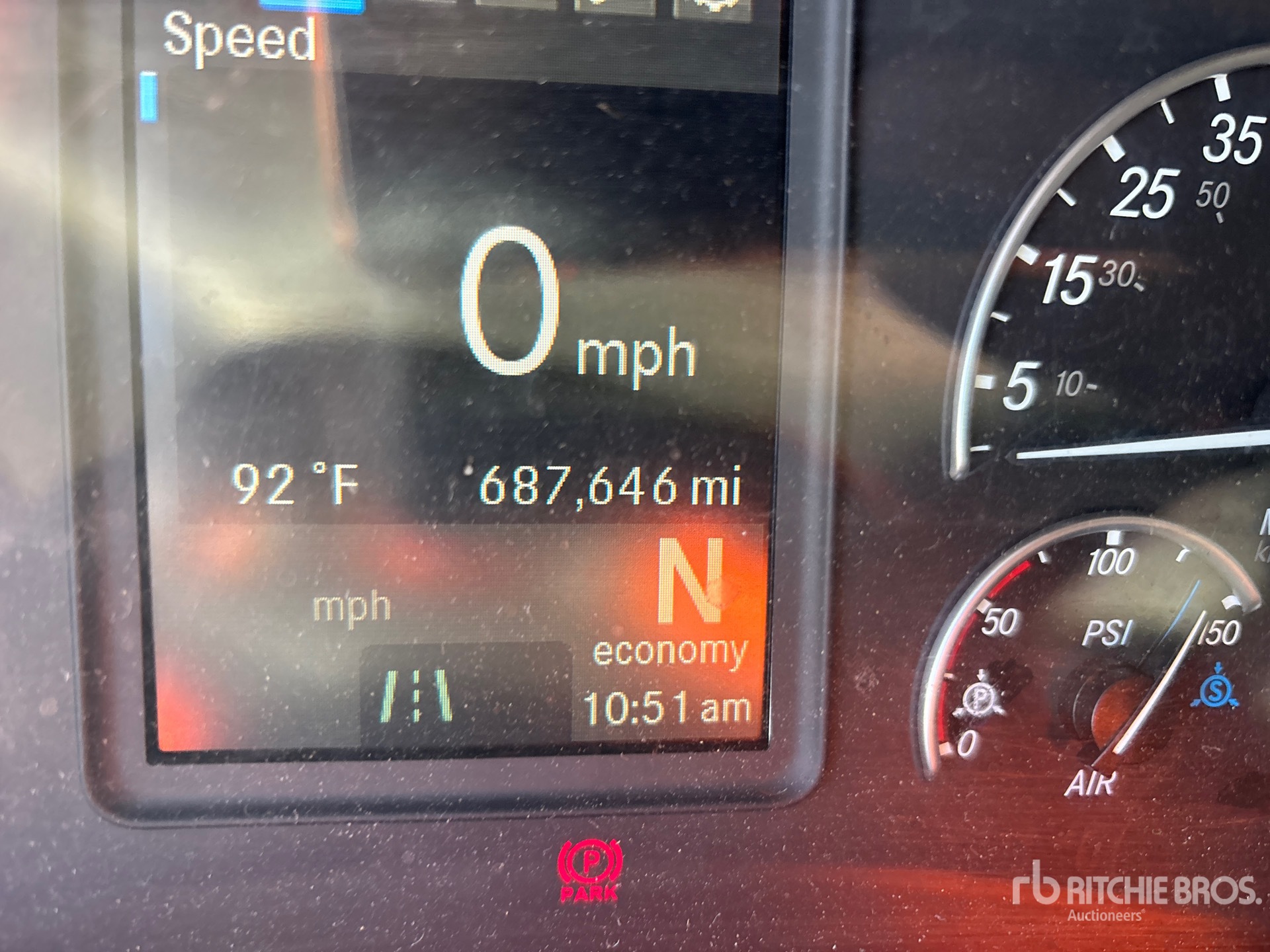 General Appearance with Hour Meter / Odometer