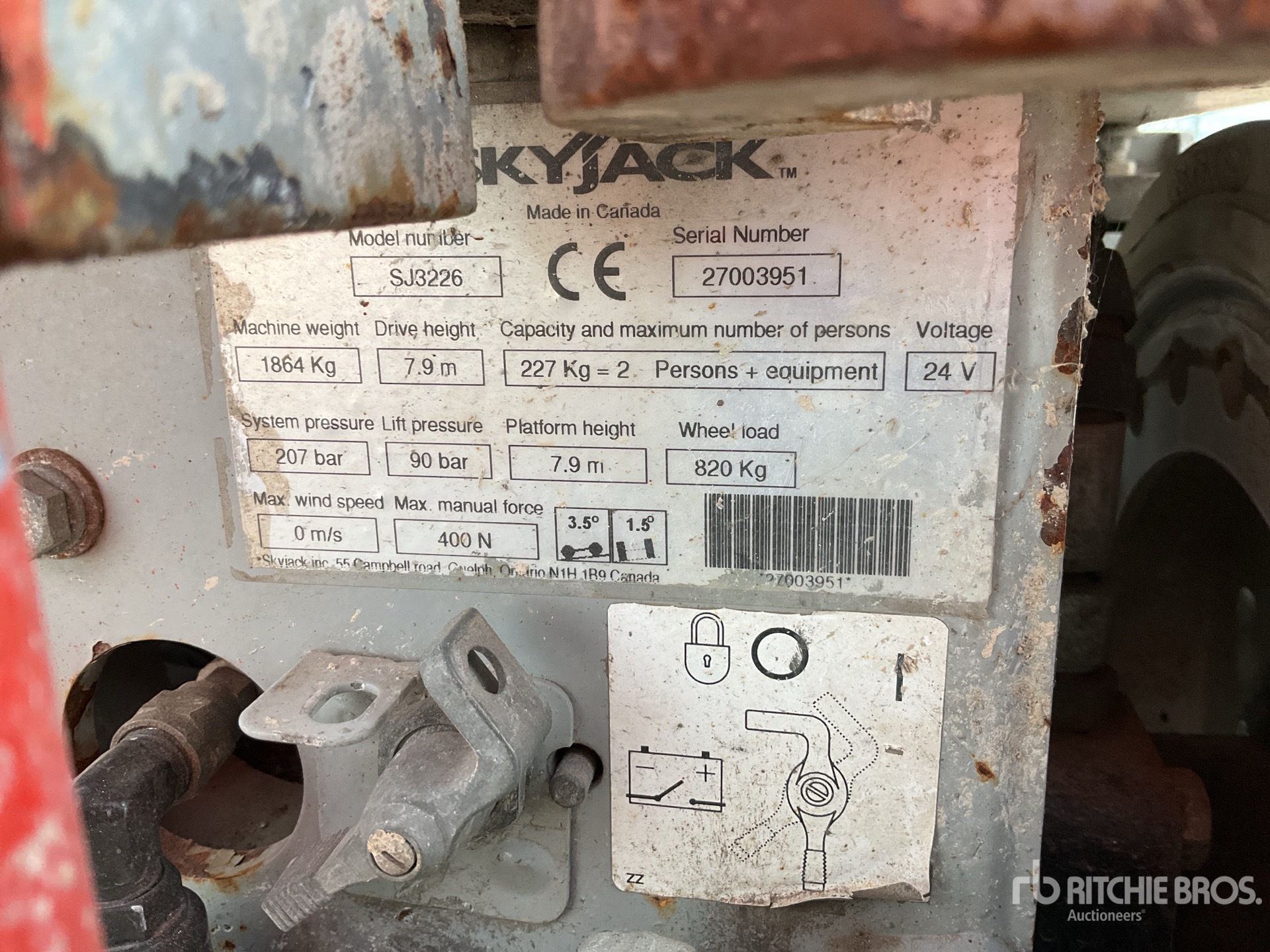 General Appearance with Numero seriale/numero d’identificazione del veicolo (VIN)