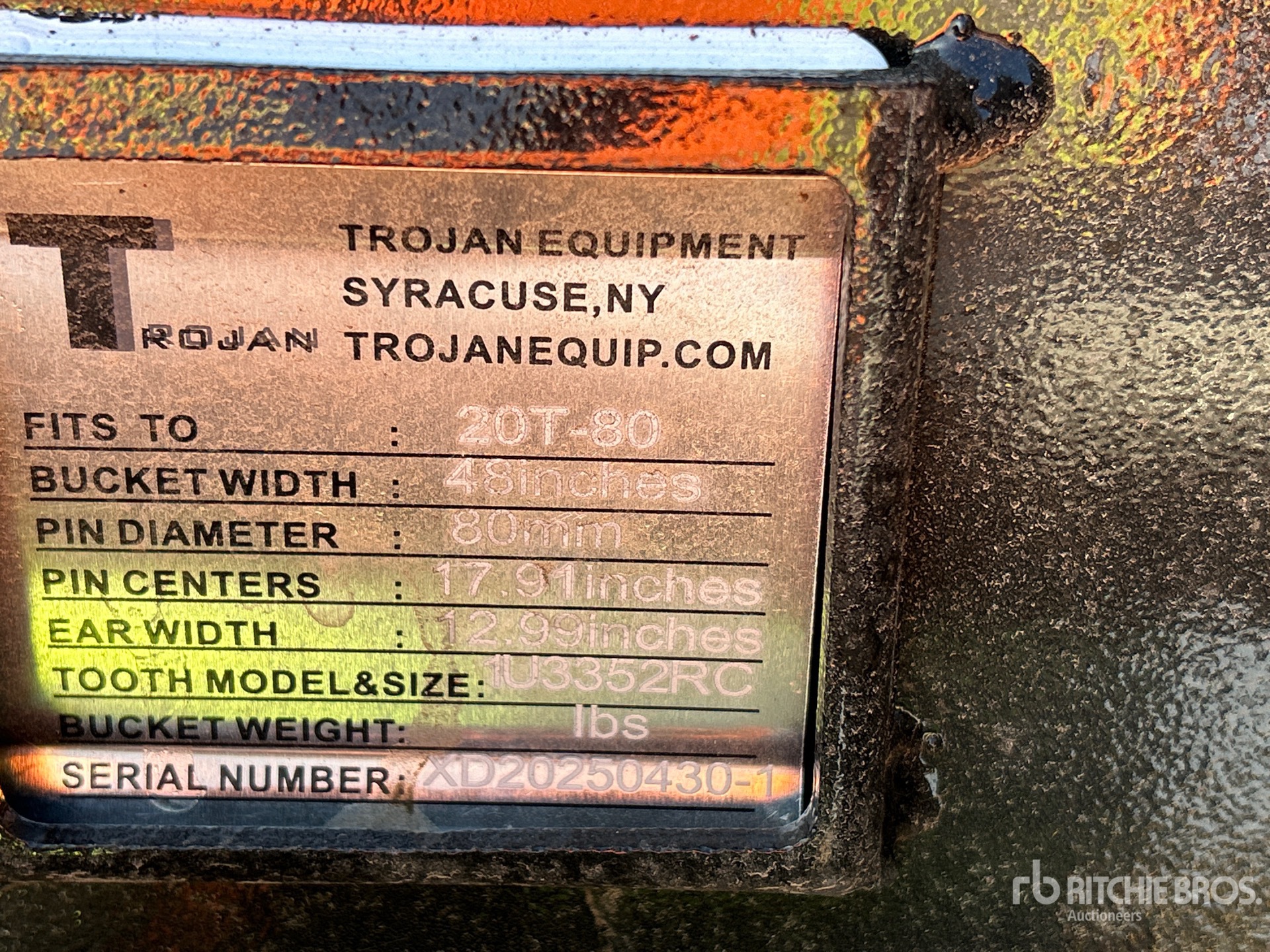 General Appearance with N.º de serie/VIN