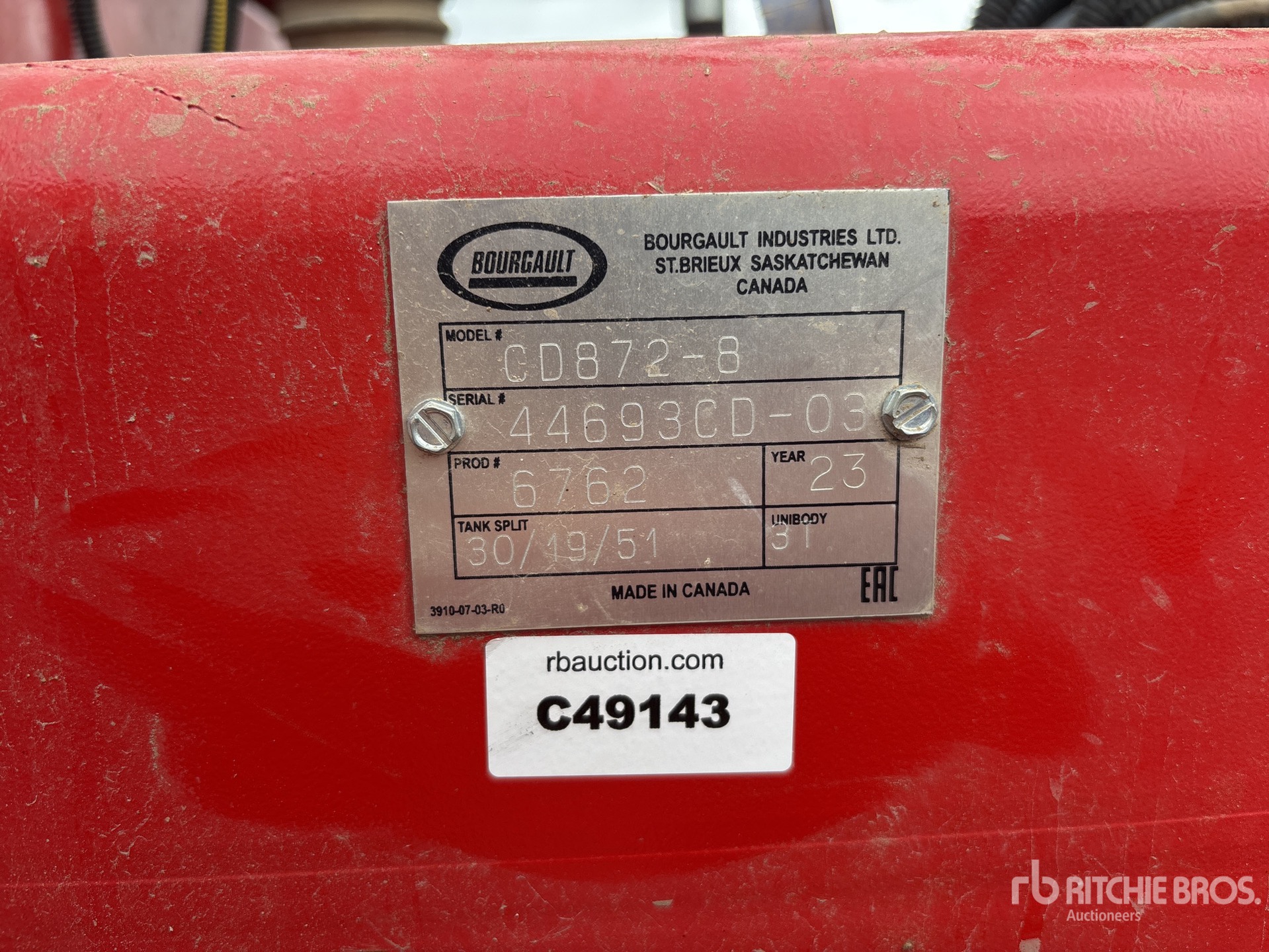 General Appearance with Numer seryjny/numer identyfikacyjny pojazdu