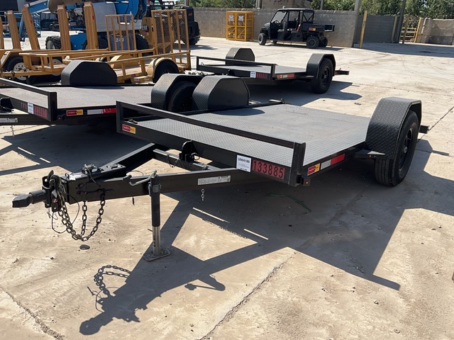 2023 Pull Do 6X12 HD Tilt 12 ft S/A Equipment Trailer