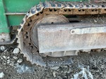 Undercarriage with Left Track Tensioner
