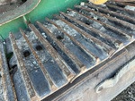 Undercarriage with Left Track Pads